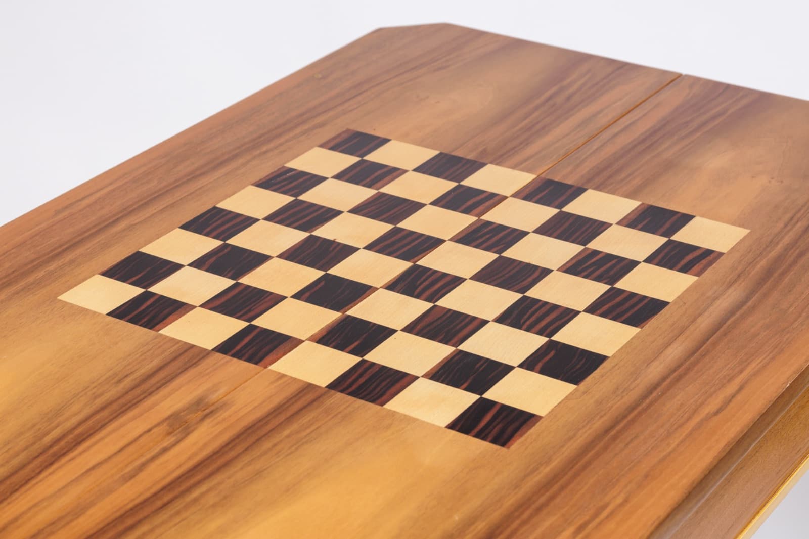 Bureau à jeux marqueté