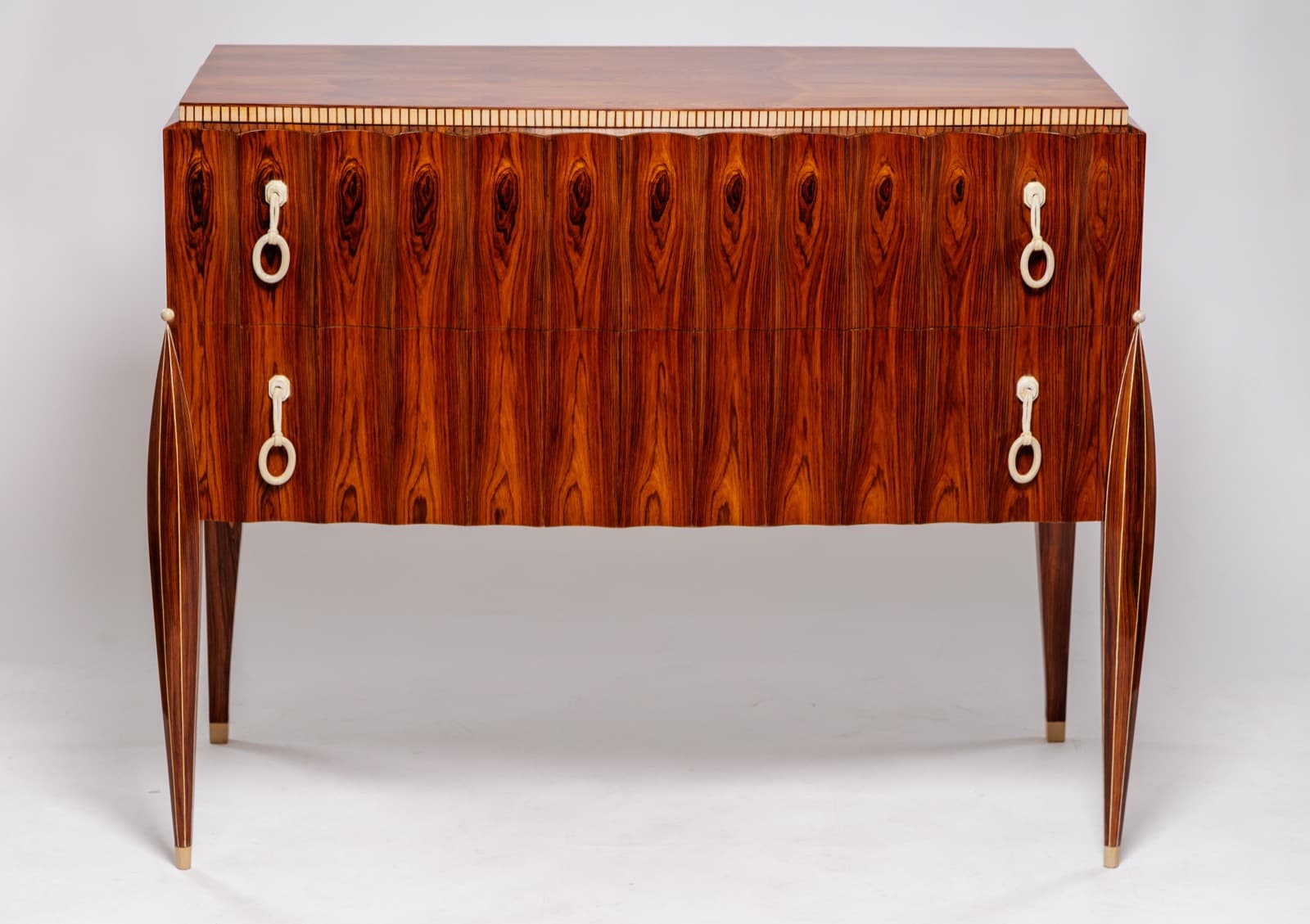 Commode style Ruhlmann marquetée
